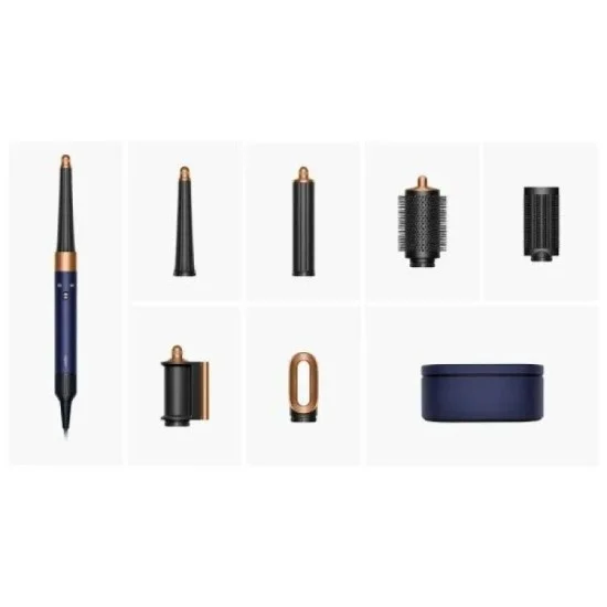 Dyson Airwrap i.d. Multi-Styler and Dryer 1300W 6-in-1 Styling, Bluetooth App Control Intelligent Heat Control Straight + Wavy – Blue